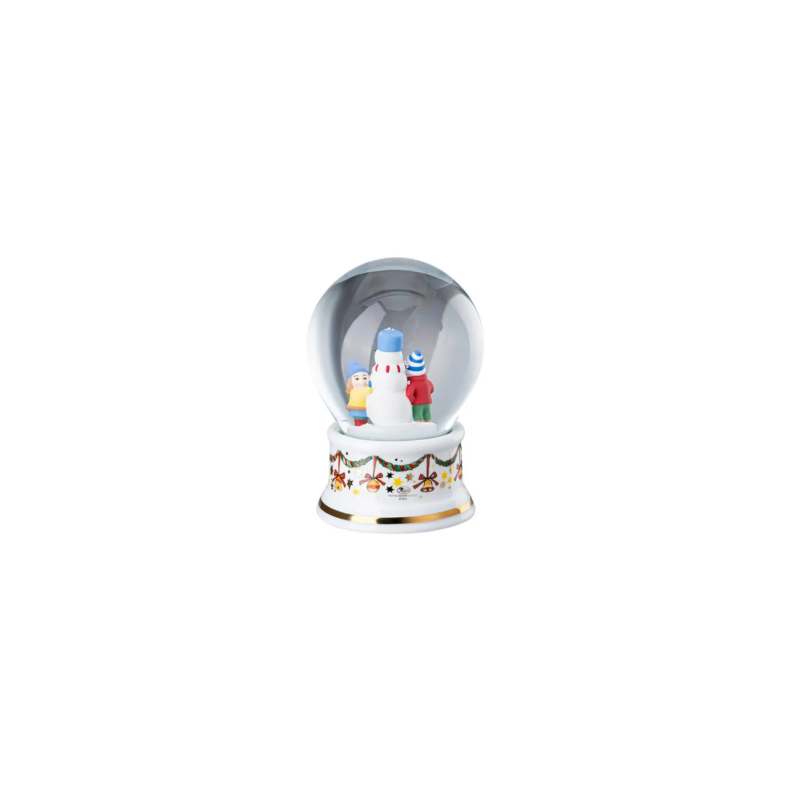 Glass sphere w. snow effect