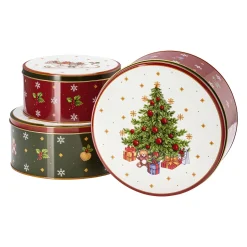 Set 3 biscuit tins