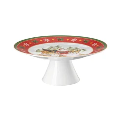 Tart platter on foot large